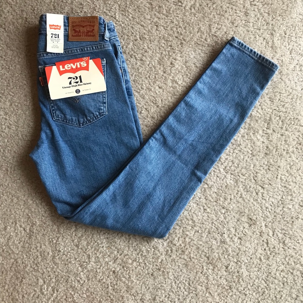 ✨Last 1 ! Levi’s 721 vintage High Rise Skinny Jean - Picture 5 of 8